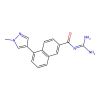 2-Naphthalenecarboxamide, N-(aminoiminomethyl)-5-(1-methyl-1H-pyrazol-4-yl)-