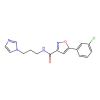 N-(3-(1H-Imidazol-1-yl)propyl)-5-(3-chlorophenyl)isoxazole-3-carboxamide