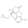 Naltrexone, Opioid receptors; mu/kappa/delta antagonist