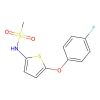 N-[5-(4-fluorophenoxy)thiophen-2-yl]methanesulfonamide