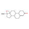Norethindrone, Progesterone receptor agonist