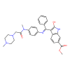Nintedanib (BIBF 1120), Inhibitor of fibroblast growth factor receptor 1;Inhibitor of fibroblast growth factor receptor 2;Inhibitor of fibroblast growth factor receptor 3;Inhibitor of fibroblast growth factor receptor 4;Inhibitor of fms related receptor tyrosine kinase 1;Inhibit