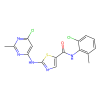 N-(2-Chloro-6-methylphenyl)-2-[(6-chloro-2-methyl-4-pyrimidinyl)amino]-5-thiazolecarboxamide
