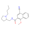 Nafadotride, Agonist of 5-HT 1A receptor;Antagonist of D 2 receptor;Antagonist of D 3 receptor;Antagonist of D 4 receptor