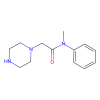 N-(2-Piperazino-acetyl)-N-methylaniline - 95%, used for , CAS No. 318280-95-4, by Aladdin Scientific