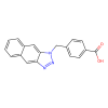 4-[(1-Naphtho[2,3-d]triazol-1-yl)methyl]benzoic acid