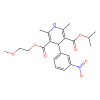 Nimodipine, Gating inhibitor of Ca v1.1;Gating inhibitor of Ca v1.2;Gating inhibitor of Ca v1.3;Gating inhibitor of Ca v1.4;Activator of CFTR;Antagonist of Mineralocorticoid receptor;Allosteric modulator of P2X4