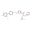 N-(5-(((4',5'-difluoro-2'-(methylthio)-[1,1'-biphenyl]-4-yl)oxy)methyl)furan-2-carbonyl)-N-(furan-2-ylmethyl)glycinate