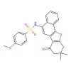 N-(9,9-dimethyl-7-oxo-8,10-dihydronaphtho[1,2-b]benzofuran-5-yl)-4-methoxybenzenesulfonamide