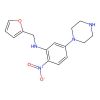 N-(furan-2-ylmethyl)-2-nitro-5-piperazin-1-ylaniline
