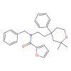 N-benzyl-N-[2-(2,2-dimethyl-4-phenyloxan-4-yl)ethyl]furan-2-carboxamide