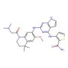 3-[(2-{[1-(N,N-Dimethylglycyl)-6-Methoxy-4,4-Dimethyl-1,2,3,4-Tetrahydroquinolin-7-Yl]amino}-7h-Pyrrolo[2,3-D]pyrimidin-4-Yl)amino]thiophene-2-Carboxamide