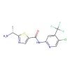 2-[(1R)-1-aminoethyl]-N-[5-chloro-4-(trifluoromethyl)pyridin-2-yl]-1,3-thiazole-5-carboxamide