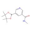 N-Methyl-5-(4,4,5,5-tetramethyl-1,3,2-dioxaborolan-2-yl)nicotinamide