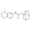 2-(1-adamantyl)-N-(2,3-dihydro-1,4-benzodioxin-6-yl)acetamide