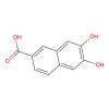 2-Naphthalenecarboxylic acid, 6,7-dihydroxy-