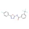 N-(5-(4-fluorophenyl)-1,3,4-oxadiazol-2-yl)-3-(trifluoromethyl)benzamide