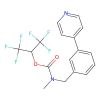N-methyl-N-[[3-(4-pyridinyl)phenyl]methyl]-,2,2,2-trifluoro-1-(trifluoromethyl)ethylester-carbamicacid