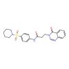 3-(4-oxo-3(4H)-quinazolinyl)-N-[4-(1-piperidinylsulfonyl)phenyl]propanamide