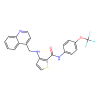 OSI-930, Inhibitor of colony stimulating factor 1 receptor;Inhibitor of fms related receptor tyrosine kinase 1;Inhibitor of kinase insert domain receptor;Inhibitor of KIT proto-oncogene; receptor tyrosine kinase;Inhibitor of Raf-1 proto-oncogene; serine/threonine 