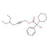 Oxybutynin, Muscarinic acetylcholine receptor M3 antagonist