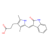 Orantinib (SU6668), Inhibitor of epidermal growth factor receptor;Inhibitor of fibroblast growth factor receptor 1;Inhibitor of kinase insert domain receptor;Inhibitor of platelet derived growth factor receptor beta