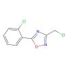 3-(chloromethyl)-5-(2-chlorophenyl)-1,2,4-oxadiazole