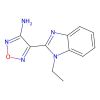 1,2,5-Oxadiazol-3-amine, 4-(1-ethyl-1H-benzimidazol-2-yl)-