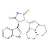 2,5-Pyrrolidinedione, 3-(5,6-dihydro-4H-pyrrolo[3,2,1-ij]quinolin-1-yl)-4-(1H-indol-3-yl)-, (3S,4S)-