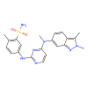 Pazopanib, Inhibitor of colony stimulating factor 1 receptor;Inhibitor of fibroblast growth factor receptor 1;Inhibitor of fms related receptor tyrosine kinase 1;Inhibitor of fms related receptor tyrosine kinase 4;Inhibitor of kinase insert domain receptor;Inhibitor