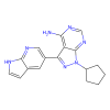 PP121, Inhibitor of ABL proto-oncogene 1; non-receptor tyrosine kinase;Inhibitor of epidermal growth factor receptor;Inhibitor of HCK proto-oncogene; Src family tyrosine kinase;Inhibitor of kinase insert domain receptor;Inhibitor of mechanistic target of rapamyc