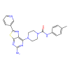 4-(5-amino-2-(pyridin-3-yl)thiazolo[5,4-d]pyrimidin-7-yl)-N-p-tolylpiperazine-1-carboxamide