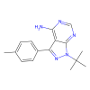PP1, Inhibitor of C-terminal Src kinase;Inhibitor of epidermal growth factor receptor;Inhibitor of FYN proto-oncogene; Src family tyrosine kinase;Inhibitor of LCK proto-oncogene; Src family tyrosine kinase;Inhibitor of mitogen-activated protein kinase 14;Inhib