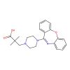 1-Piperazinepropanoic acid, 4-dibenz(b,f)(1,4)oxazepin-11-yl-alpha,alpha-dimethyl-