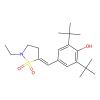 Phenol, 2,6-bis(1,1-dimethylethyl)-4-[(E)-(2-ethyl-1,1-dioxido-5-isothiazolidinylidene)methyl]-