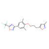 Pleconaril, VP1 capsid protein disrupting agent