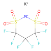Potassium 1,1,2,2,3,3-Hexafluoropropane-1,3-disulfonimide - >98.0%(T), used for , CAS No. 588668-97-7, by Aladdin Scientific