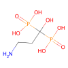 Pamidronic acid, Inhibitor of farnesyl diphosphate synthase