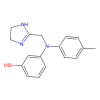 Phentolamine, Antagonist of α 1A-adrenoceptor;Antagonist of α 1B-adrenoceptor;Antagonist of α 1D-adrenoceptor;Antagonist of α 2A-adrenoceptor;Antagonist of α 2B-adrenoceptor;Antagonist of α 2C-adrenoceptor