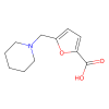 5-Piperidin-1-ylmethyl-furan-2-carboxylic acid - , used for , CAS No. 301353-36-6, by Aladdin Scientific