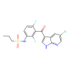 PLX-4720, Inhibitor of B-Raf proto-oncogene; serine/threonine kinase;Inhibitor of kinase insert domain receptor