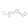 Ponatinib (AP24534), Inhibitor of ABL proto-oncogene 1; non-receptor tyrosine kinase;Inhibitor of cyclin dependent kinase 19;Inhibitor of cyclin dependent kinase 8;Inhibitor of receptor interacting serine/threonine kinase 1;Inhibitor of receptor interacting serine/threonine k