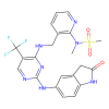 PF-562271, Inhibitor of aurora kinase A;Inhibitor of fms related receptor tyrosine kinase 3;Inhibitor of protein tyrosine kinase 2;Inhibitor of protein tyrosine kinase 2 beta