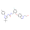Pexmetinib (ARRY-614), Tyrosine-protein kinase TIE-2 inhibitor