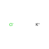 Potassium chloride - puriss., meets analytical specification of Ph. Eur., BP, USP, E508, ≥99% (AT), ≤0.0001% Al, used for , CAS No. 7447-40-7, by Aladdin Scientific