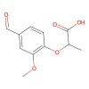 2-(4-Formyl-2-methoxyphenoxy)propanoic acid