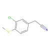 2-(3-Chloro-4-(methylthio)phenyl)acetonitrile