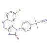 2-(4-(8-bromo-2-oxo-2，3-dihydro-1H-imidazo[4，5-c]quinolin-1-yl)phenyl)-2- methylpropanenitrile