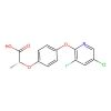 (2R)-2-[4-[(5-chloro-3-fluoro-2-pyridinyl)oxy]phenoxy]propanoic acid