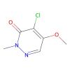 3(2H)-Pyridazinone, 4-chloro-5-methoxy-2-methyl-